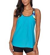 Zwempak voor dames, tankini-sets, badpakken, push-up jurk met hoge