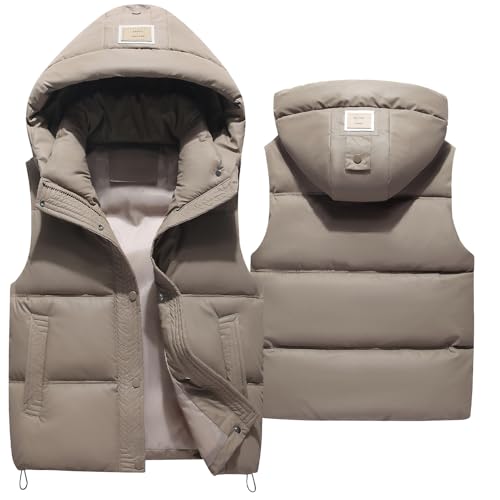 Gilet matelassé à capuche enfant pour rester au chaud sans transpirer doudoune Happy Cherry