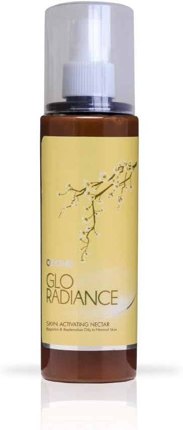 Ozone Glo Radiance Nectar Visibly Flawless Skin Spray Moisturizer - 100% Natural Products. (Paraben & Chemical Free). Suitable For All Skin Types. - 150 Ml