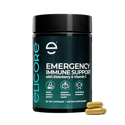 ELICORE Emergency Immune Support Supplement – Vitamin C, E, B6,