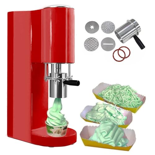 Máquina Eléctrica Comercial para Helados con 4 Moldes – Fabricante de Gelato en Acero Inoxidable para Cafetería, Restaurante, Cocina Hogareña,Red