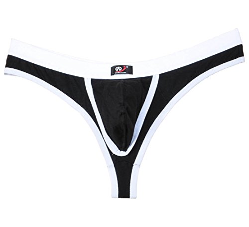 Men's Hole & Pouch Thong Underwear3