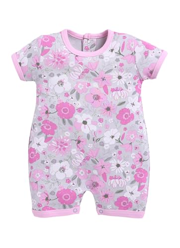 Image of BABYGO Baby Half Sleeve Rompers 100% Cotton for New Born Baby|Daily Suits for Baby Boys & Girls| 0-3M| 3-6M|6-9M|Onesies| Infant Clothes | Pack of 1