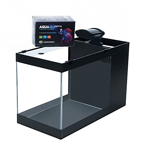 Aquário 20 Litros Retangular com Sump e LED Bivolt 20X40X25