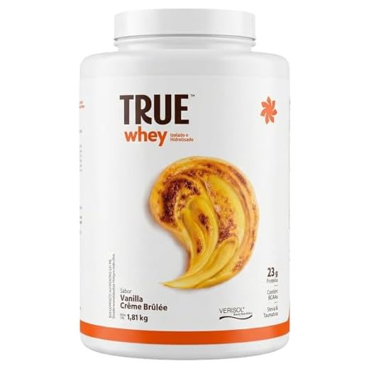 True Source True Whey Protein Hidrolisado E Isolado - 1810G Vanilla Crème Brûllè