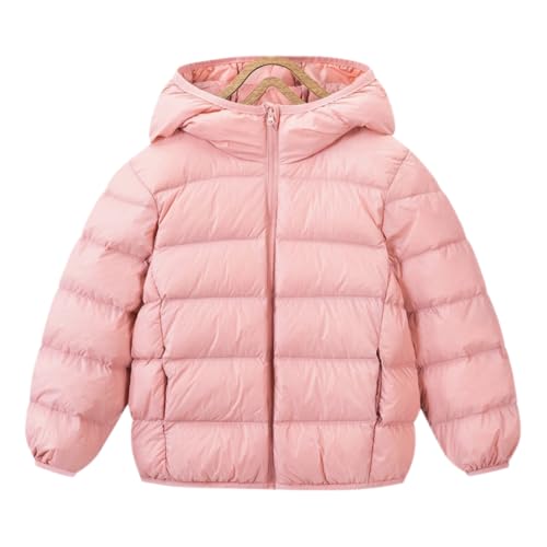 Eternatastic Kids Boy Girl Hooded Down Jacket Winter Puffer Jackets Coats Light Weight Padded Outerwear