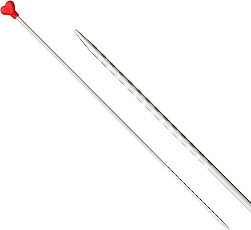 Miniatura 2 de addi Novel - Agujas de tejer ergonómicas rectas (13.8in) US 3 (0.128in)