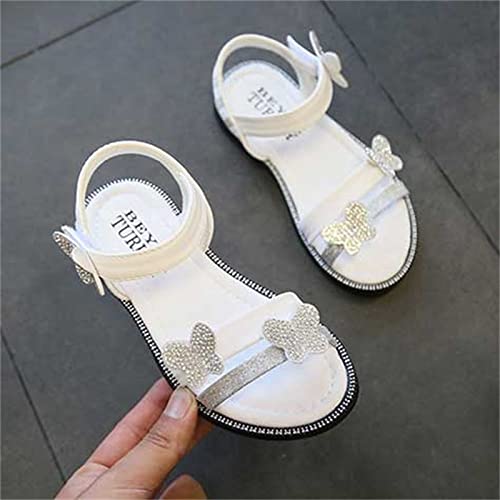 Girls Sandals Toddler Girls Butterfly Sandals Summer Outdoor Closed Toe Soft Rubber Sole Girls Bedroom Slippers4