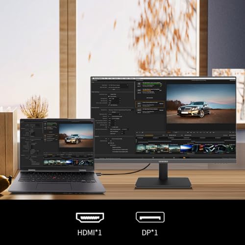 Image of Viewedge 27 inch Monitor 2560 x 1440p 75hz IPS Computer Monitor QHD with HDMI, DP and Wall Mountable | Eye Protection 2K Monitor for Working and Gaming
