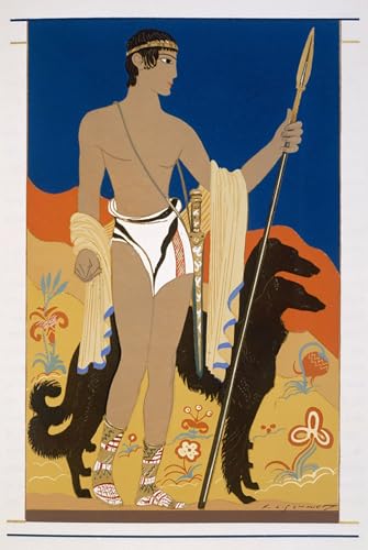 Toile L'odyssée François Louis Schmied pour chambre moderne 60x90