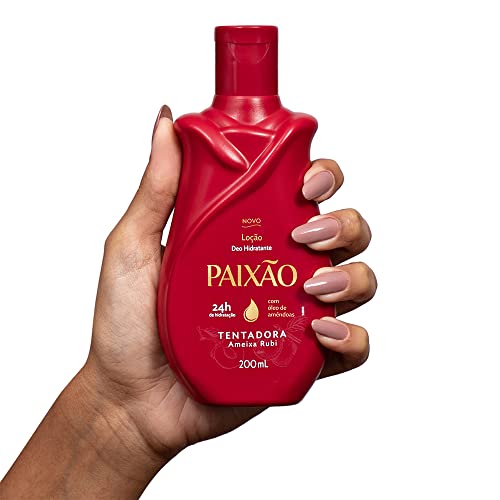 Hidratante Desodorante Corporal Tentadora, Paixão, 200 ml
