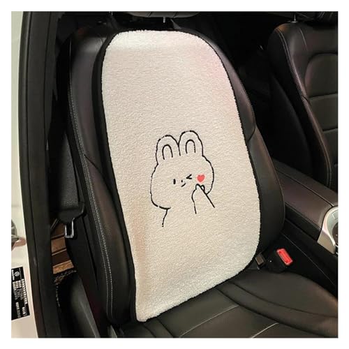 Coussin de siège de voiture en peluche pour un hiver doux