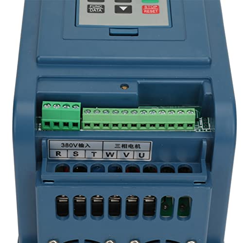 Adjustable Frequency Drive, Frequency Drive, 1pc 380VAC 6A Variable Frequency Drive VFD Speed Controller Inverter Universal Type for 3phase, Controls