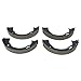 TRQ Rear Parking Brake Shoe Set Compatible with 1995-2001 Ford Explorer 1995-2002 Windstar 1994-1998 Jeep Grand Cherokee 1997-2001 Mercury Mountaineer
