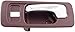 Dorman 92437 Front Driver Side Interior Door Handle Compatible with Select Honda Models, Red; Chrome