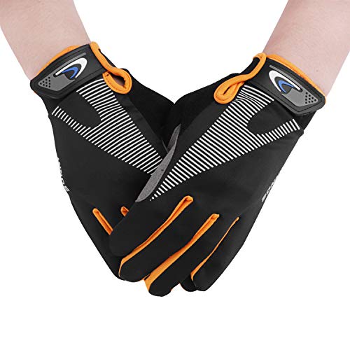 Image of Summer Cooling Cycling Gloves Full Finger Touch Screen for Women Men Breathable Non-slip Motorcycle Mountain Bike Riding Gloves Road Bicycle BMX Lifting Fitness Climbing Workout Exercise Golf Gloves