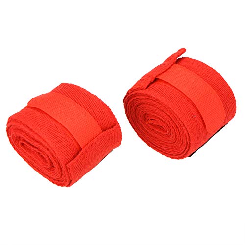 KKmoon 2 pçs/rolo Largura 5 cm Comprimento 2,5 M 100% Algodão Correia Esportiva Boxe Sanda Muay Thai