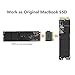 M.2 NVME SSD Convert Adapter,NGFF M.2 NGFF M-Key AHCI SSD Convert Card for Upgrade MacBook Air Pro Retina Mid A1465 A1466 A1398 A1502(2013-2017 Year)