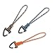 JREEPEE 3-Pack Tactical Paracord Carabiner Keychain – Adjustable Rope Lanyard with Triangle Clip for Outdoor Survival, Camping, Hiking, EDC & Fishing Gear Accessories