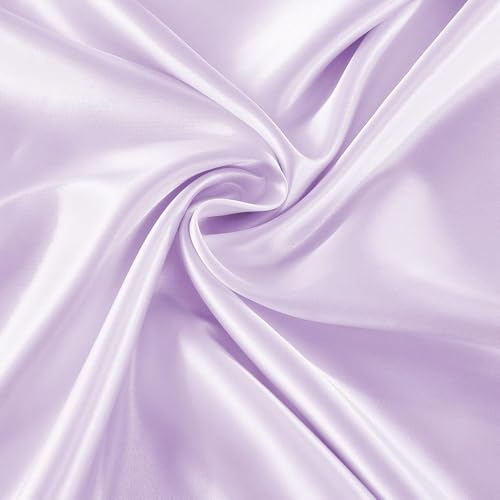 Image of RAGGLE Satin Silk Pillowcase for Hair and Skin Standard Size 18 inchX 28 inch with Soft Breathable Smooth Cooling Pillow Covers for Sleeping or Pillow Protector (4, Purple)