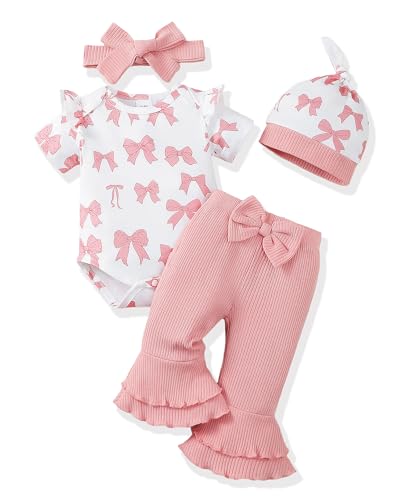 Renotemy Newborn Infant Baby Girl Clothes 0-3 Months Baby Gi
