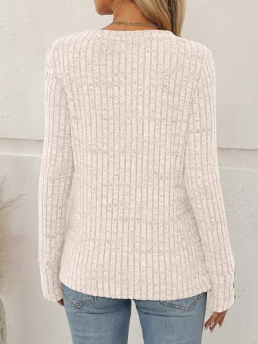 AUTOMET Women's Long Sleeve Shirts Fall Sweaters Lightweight Cute Tunic Tops Trendy Fashion Clothes 2025 Outfits4