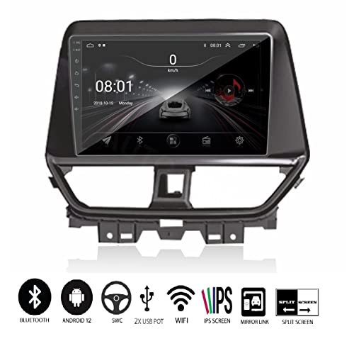 Image of AUTO SNAP 9 In 22Cm Touch Screen Android 12 Gorilla Glass Ips Display Car Stereo With 2Gb Ram /16 Gb Rom Gps /Wi-Fi /Navigation /Steering Wheel Controls Mirror Link Compatible For Maruti Suzuki New Baleno