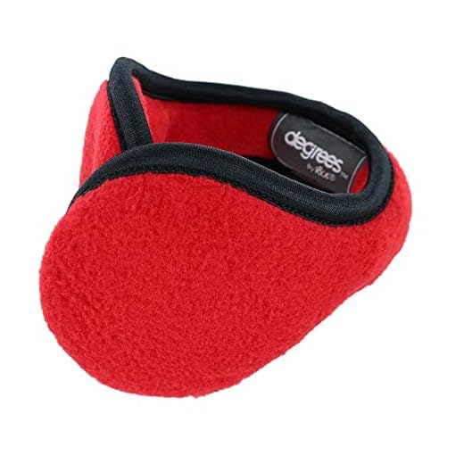 180s Youth Degrees Discovery Ear Warmers (Red)
