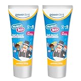 Kit Com 2 Gel Dental Infantil Mundo Bita 100g | Sabor Morango | Sem Flúor