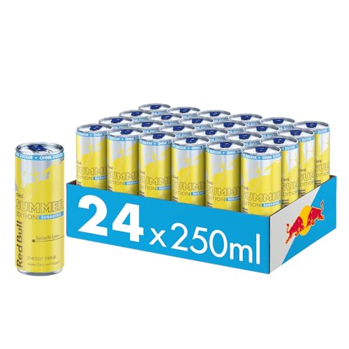 NEU: Red Bull Energy Drink Summer Edition Sugarfree Limette 24 x 250ml EINWEG