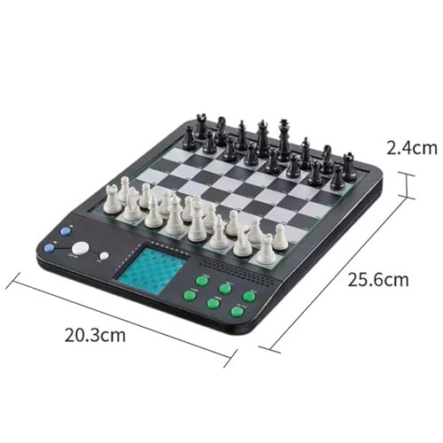 Échiquier électronique avec pièces magnétiques, écran LCD et Affichage de la Position des pièces, idéal pour Les débutants et Les passionnés d'échecs.