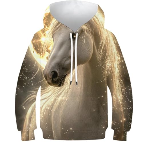 Sweat-shirt à capuche 3D ado pour le collège et les loisirs