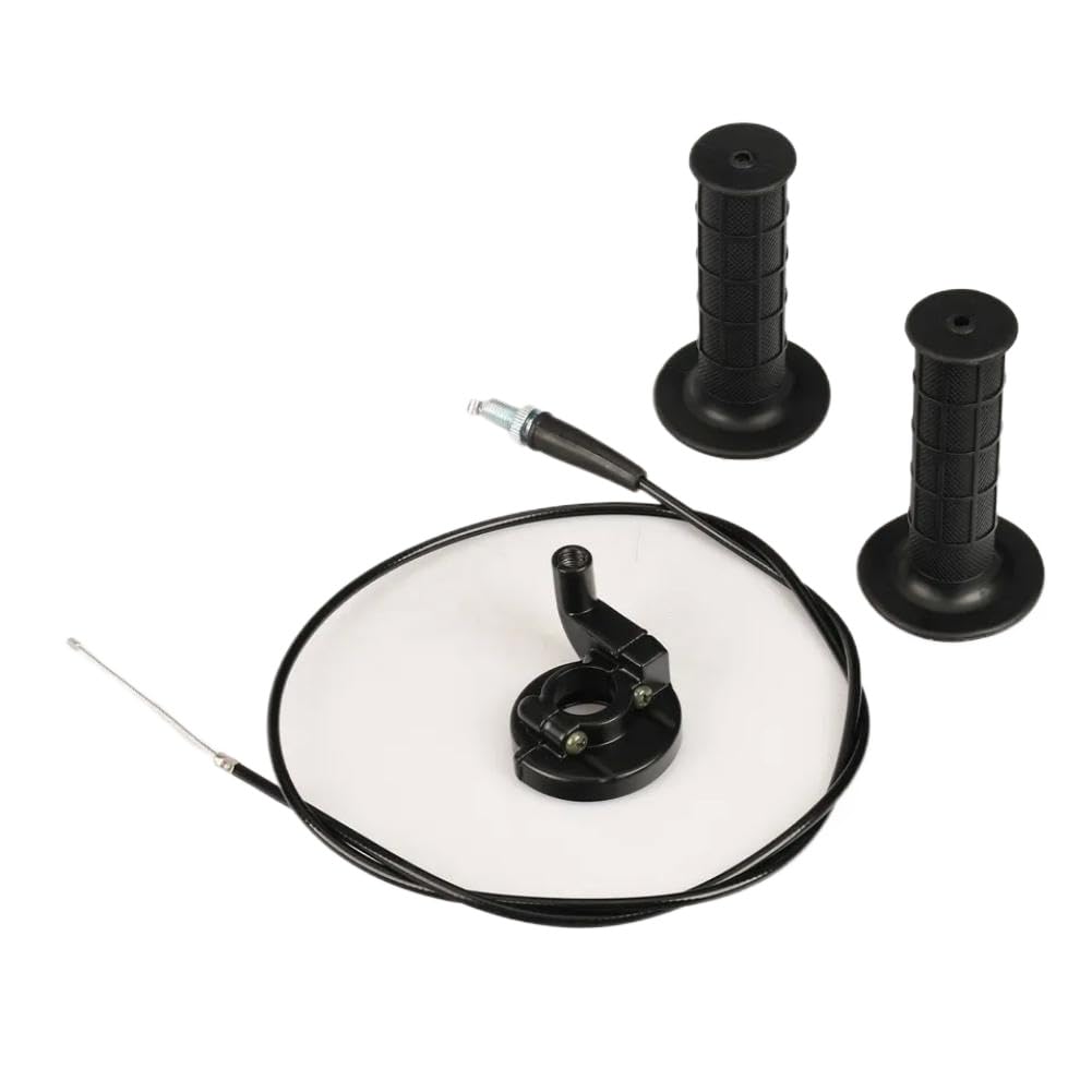 Motorradgriffe Gasgriff Set 7/8 Zoll 22mm Universal