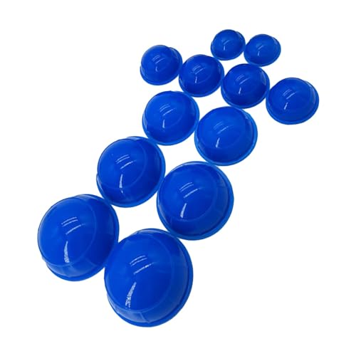 12 Pcs Silicone Vacuum Cups for Cupping Therapy, Strong Suction Massage Tools, Acupressure Accessories- ��