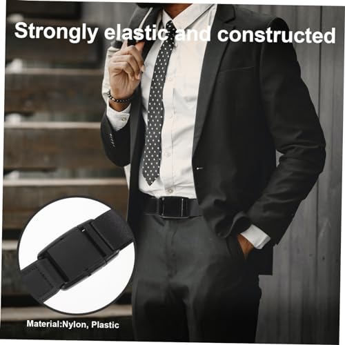 Adjustable Shirt Lock Stay Undergarment Belt for Men and Women Clip Comfortable Fit for Tucking Shirts and Elastic Design Black4
