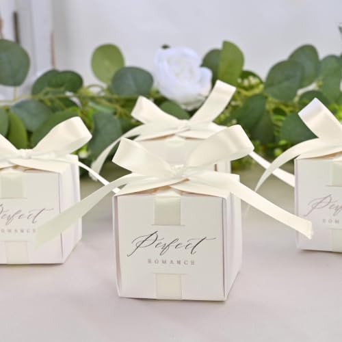 Image of Double Face Ivory Satin Ribbon 1 /2 inch X 50 Yards Polyester Ivory Ribbon for Gift Wrapping Very Suitable for Weddings Party Hair Bow Invitation Decorations and More