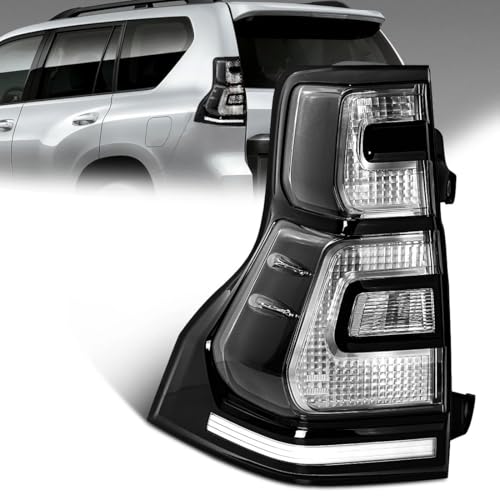 Image of PATYMBC Car TailLight Assembly Turn Signal Driving Light Rear Brake Lamp(Only Left Side,Clear Shell)