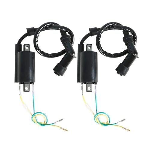 HYQHYX Bobina Encendido Bobinas Encendido para CB350 para CL350 para SL350 para CL450 para CB450 para CB500 para CL500 2 Piezas 12V Bobina Encendido Motocicleta 30501-292-672 30500-286-004