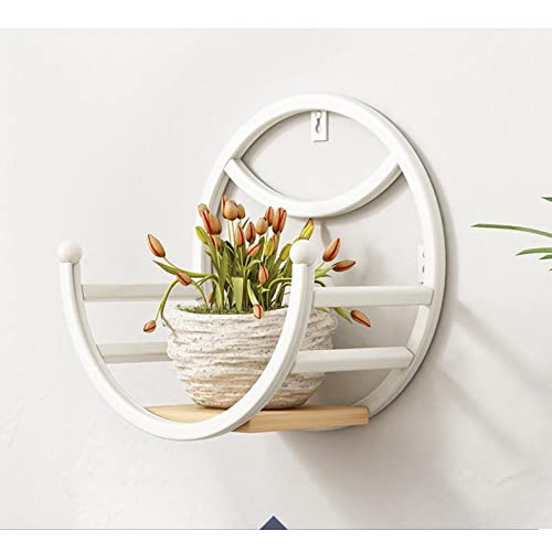 Piedistallo Per Piante Alto - Portavasi Da Interno - Supporto Per Fiori In Metallo, Banco Di Mostra Del Fiore Fissato Al Muro, Ripiano Per Piante In Ferro Battuto Portavasi Da Soggiorno/hotel ( Color