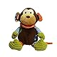 Rosewood 39148 Arthur AFFE Plüsch-Spielzeug für Hunde, Mehrfarbig, 26 cm
