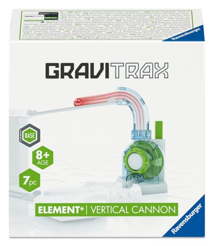 Ravensburger GraviTrax Élément Vertical Canon Circuit de Billes Jeu de Construction créatif Dès 27465