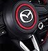 Duoles Crystal Steering Wheel Ring Emblem Decal Decoration Cover Sticker Trim for Mazda 3 6 CX-3 CX-5 CX-9