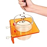 Feeding Ring for Fish Tank,Fluorescent Fish Feeding - Betta Pellets Feeder Ring,for Breeders Hobbyists Beginners Aquarists Home Apartment Office Stores Shops Restaurant Hotel