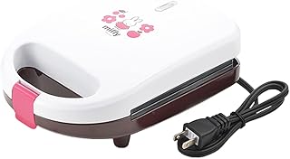 タマハシ(Tamahashi) 耳まで焼ける ホットサンドメーカー ハーフサイズ ミッフィー柄 トースト 朝食 ミッフィー DB-207