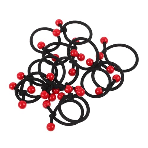 FRCOLOR 20pcs Cute Candy Hair Ties for Girls Small Elastic B