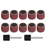 12-teiliges Schleifband-Set mit Dornen und Verlängerungsstange, 8x13mm &