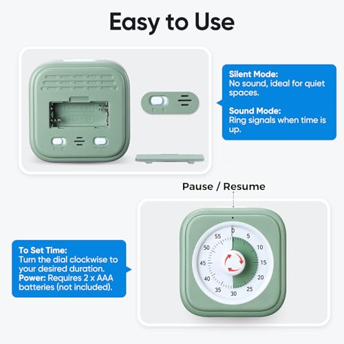 60 Minute Visual Timer for Kids