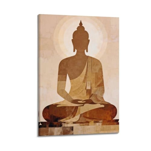Peinture Bouddha zen pour infuser sérénité et spiritualité dans votre déco