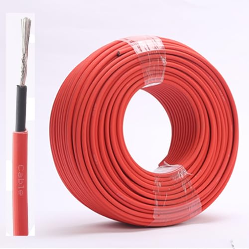 Cable solar 10mm2 para conectar paneles a inversores fotovoltaicos de 200 pies PV1-F unipolar 2