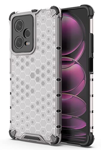 Image of Glasgow Back Case Cover Designed for [ Mi Redmi Note 12 Pro 5G ] - Transparent